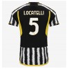 Juventus Manuel Locatelli #5 Hjemmedrakt 2023-24 Kortermet